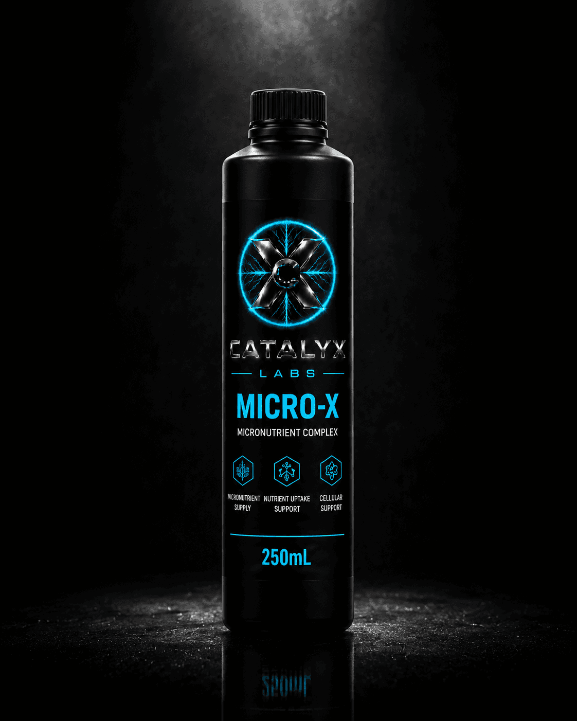 MICRO-X official bottle render